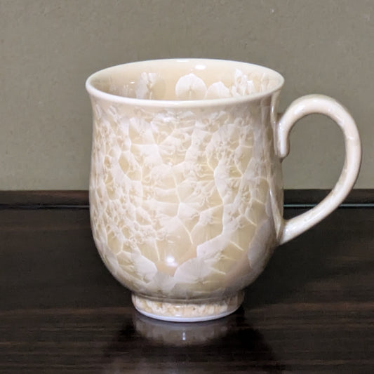 Kyoto, Kiyomizu ware, Flower Crystal mug 280ml - Gold